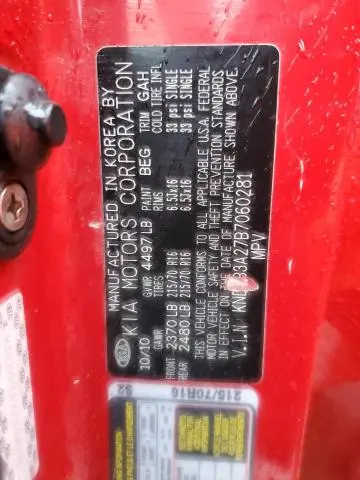 2011 KIA SPORTAGE LX  