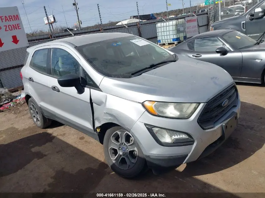 2018 FORD ECOSPORT S