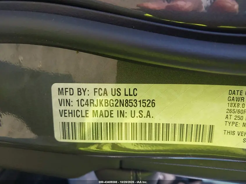 2022 JEEP GRAND CHEROKEE L LIMITED 4X4