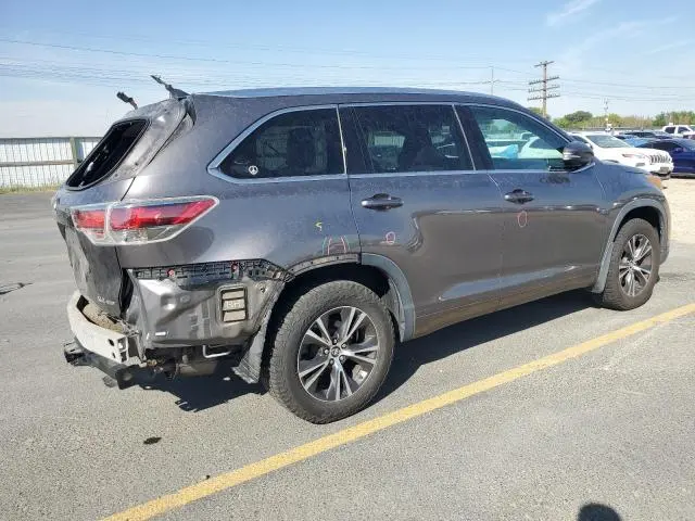 2016 TOYOTA HIGHLANDER XLE  
