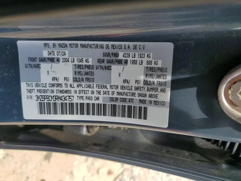 2024 MAZDA 3 PREFERRED  