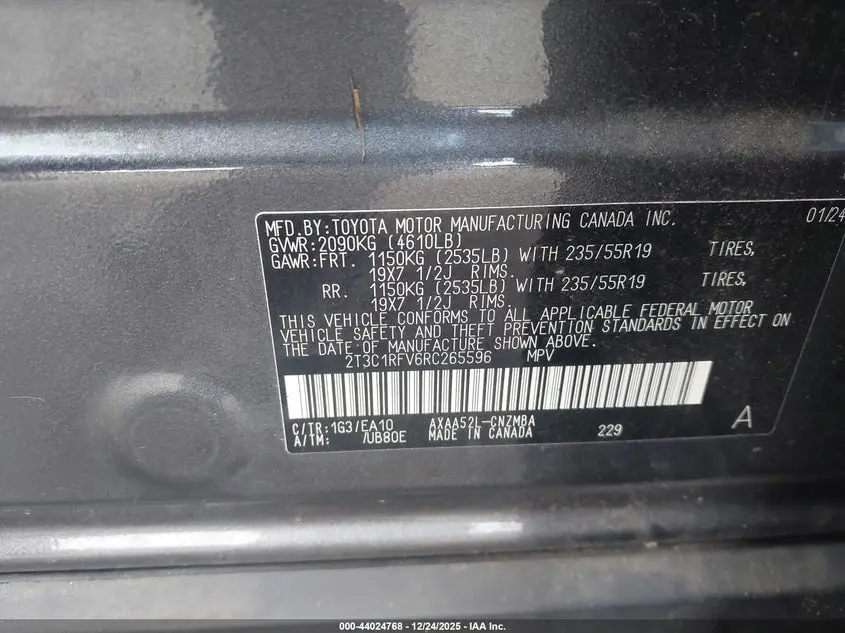 2024 TOYOTA RAV4 XLE PREMIUM