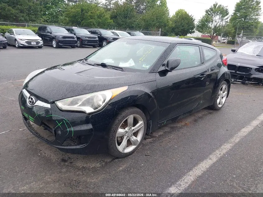 2014 HYUNDAI VELOSTER BASE W/GRAY