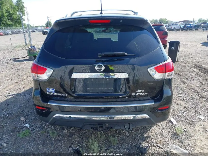 2016 NISSAN PATHFINDER PLATINUM/S/SL/SV