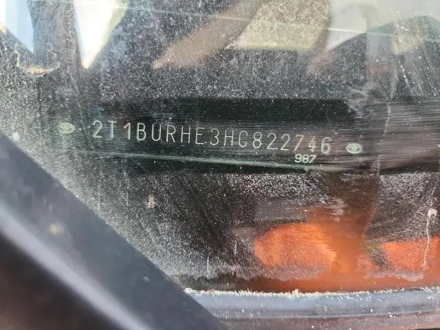 2017 TOYOTA COROLLA L  