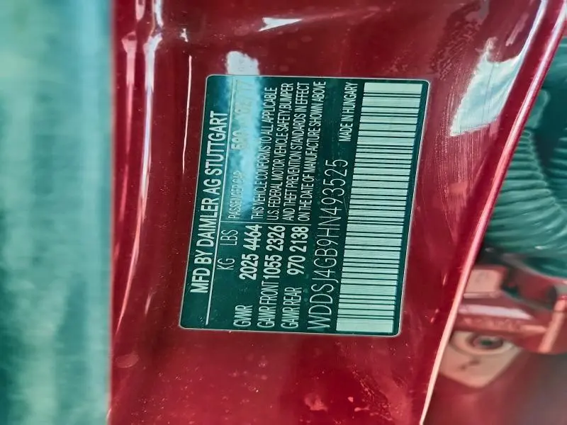 2017 MERCEDES-BENZ CLA 250 4MATIC  