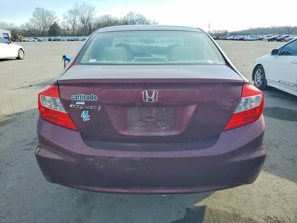 2012 HONDA CIVIC EX  