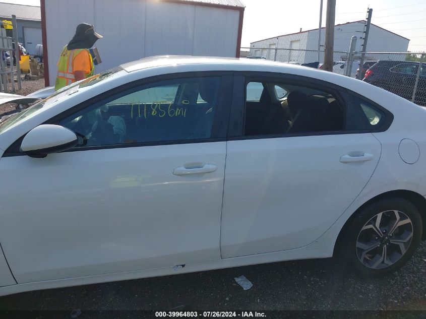 2019 KIA FORTE LXS