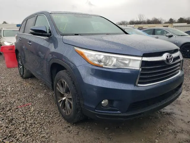 2016 TOYOTA HIGHLANDER XLE  