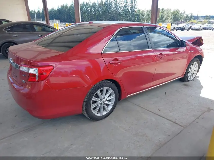2012 TOYOTA CAMRY HYBRID XLE