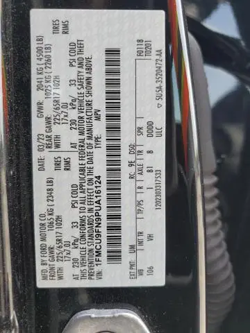 2023 FORD ESCAPE 