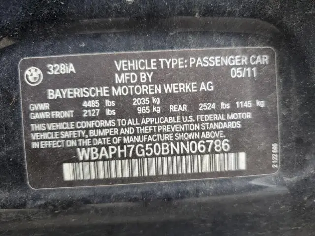 2011 BMW 328 I