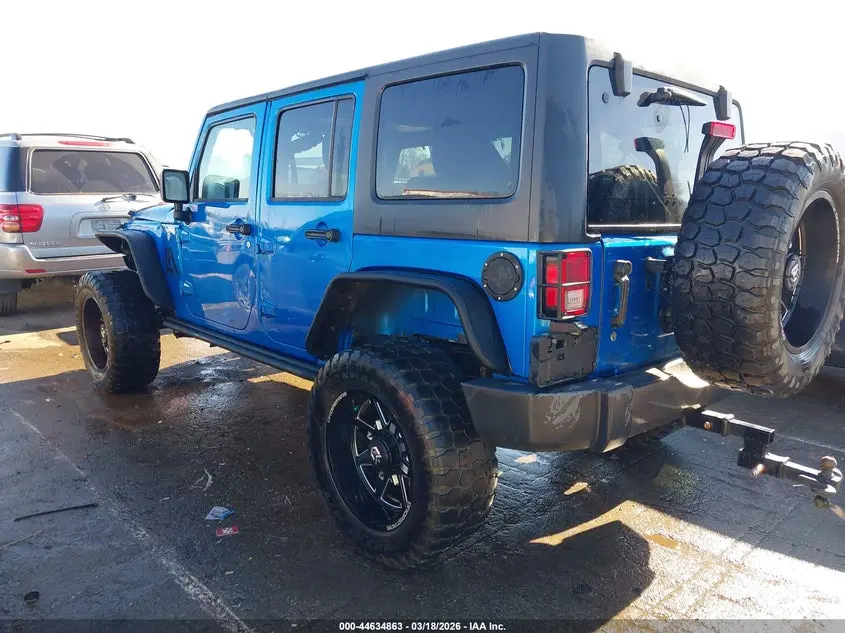 2016 JEEP WRANGLER UNLIMITED BLACK BEAR