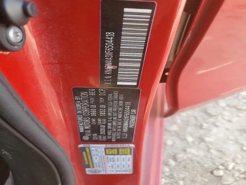 2015 KIA RIO LX  