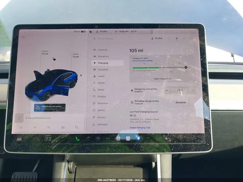 2018 TESLA MODEL 3 LONG RANGE/PERFORMANCE