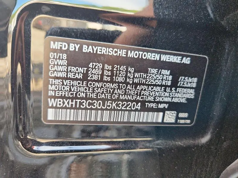 2018 BMW X1 XDRIVE28I  