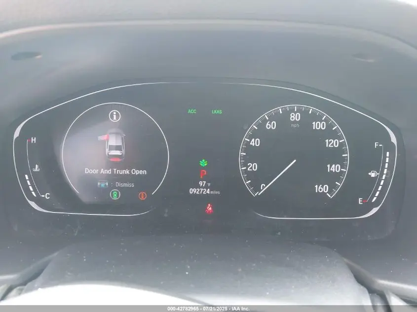 2019 HONDA ACCORD SPORT
