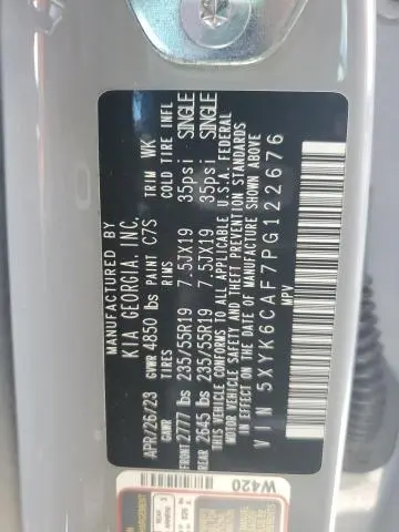 2023 KIA SPORTAGE X LINE  