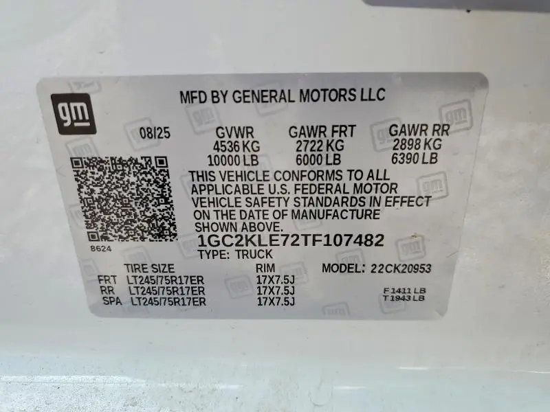 2026 CHEVROLET SILVERADO K2500 HEAVY DUTY  