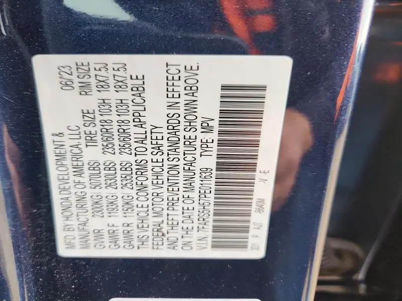 2023 HONDA CR-V SPORT  