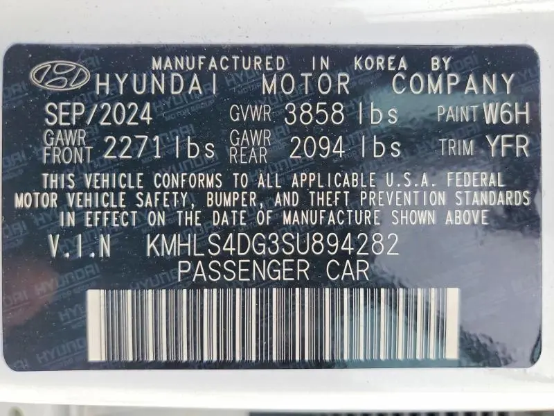 2025 HYUNDAI ELANTRA SEL  