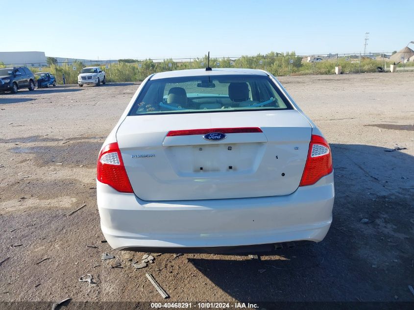 2010 FORD FUSION S