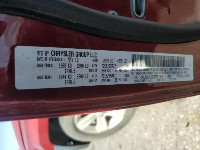 2012 JEEP PATRIOT SPORT  