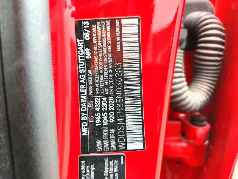 2014 MERCEDES-BENZ CLA 250  