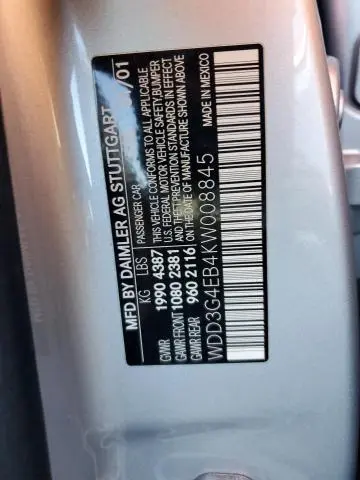 2019 MERCEDES-BENZ A 220  