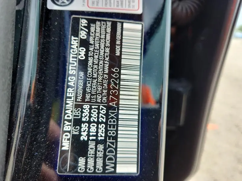 2020 MERCEDES-BENZ E 350 4MATIC  