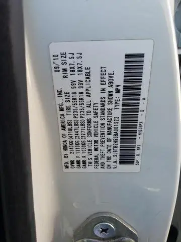 2011 ACURA RDX TECHNOLOGY  