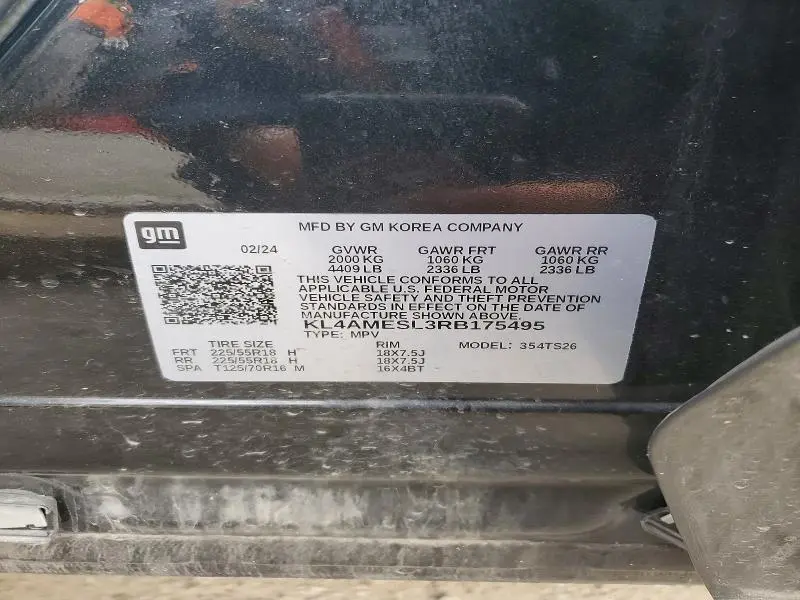 2024 BUICK ENCORE GX SPORT TOURING  
