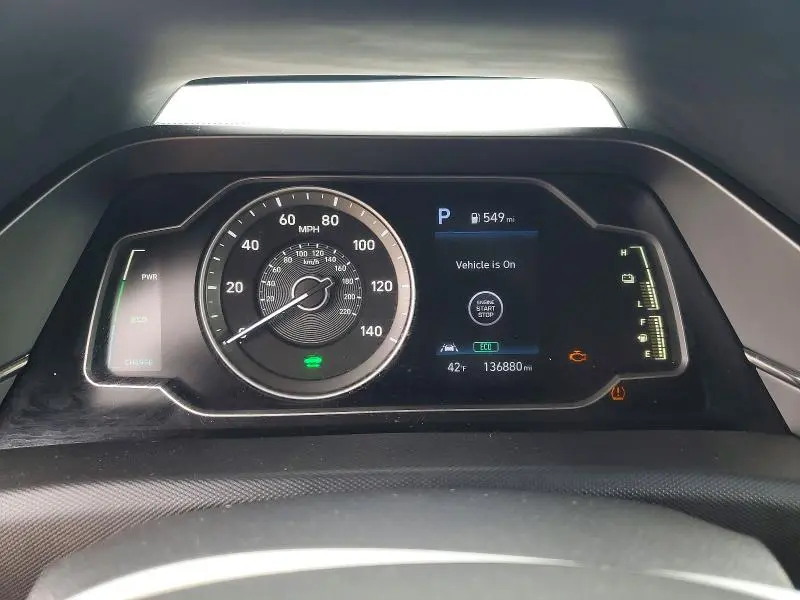 2020 HYUNDAI IONIQ BLUE  