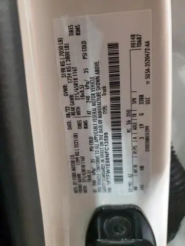 2022 FORD F150 SUPERCREW