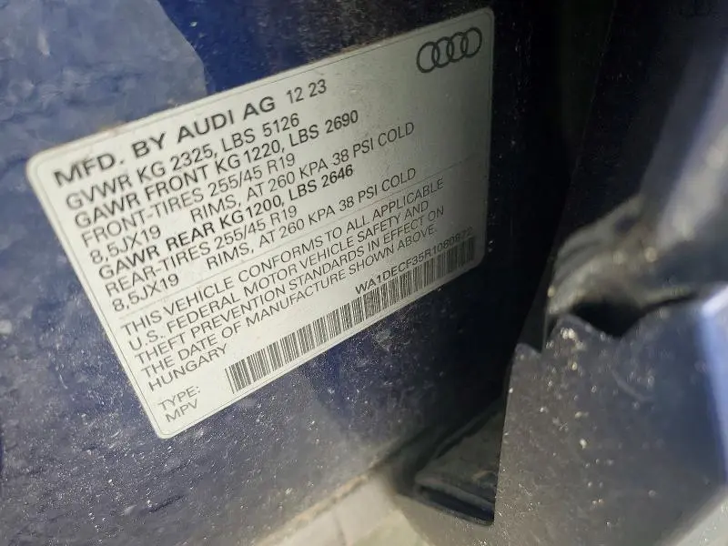 2024 AUDI Q3 PREMIUM S LINE 45  