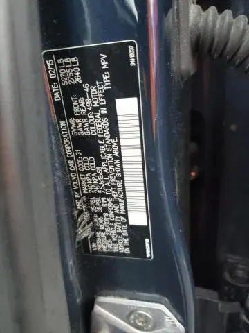 2015 VOLVO XC60 T5 PREMIER  