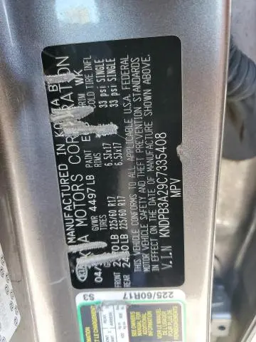 2012 KIA SPORTAGE BASE  