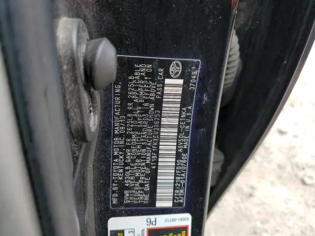 2014 TOYOTA CAMRY L  