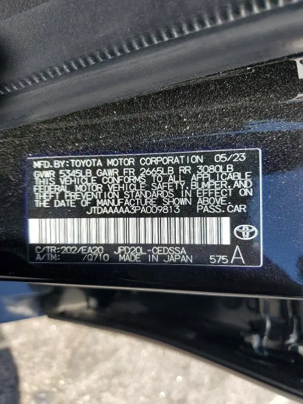 2023 TOYOTA MIRAI XLE  