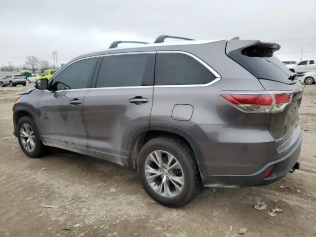 2015 TOYOTA HIGHLANDER XLE  