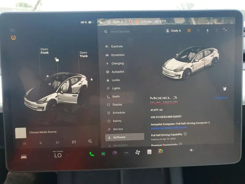 2022 TESLA MODEL 3   