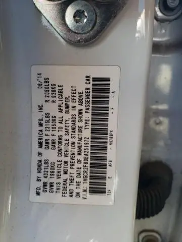2014 HONDA ACCORD EXL