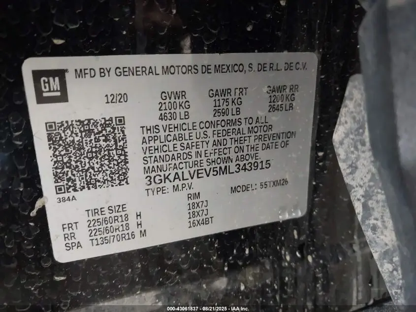 2021 GMC TERRAIN AWD SLT