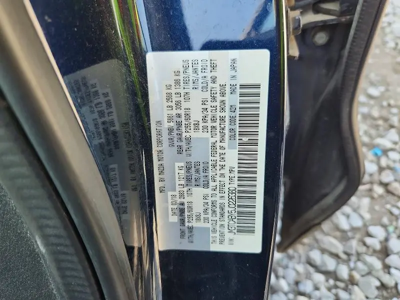 2018 MAZDA CX-9 SPORT  