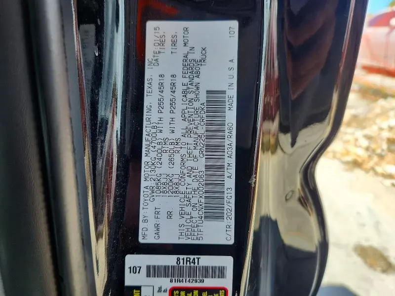 2015 TOYOTA TACOMA X-RUNNER ACCESS CAB  