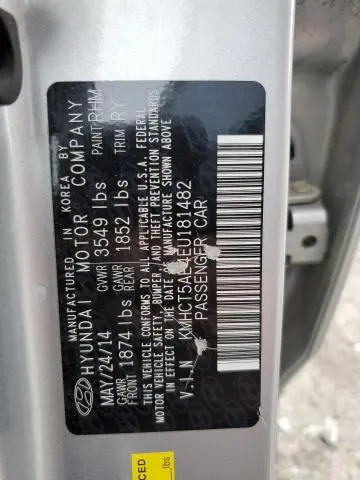 2014 HYUNDAI ACCENT GLS  