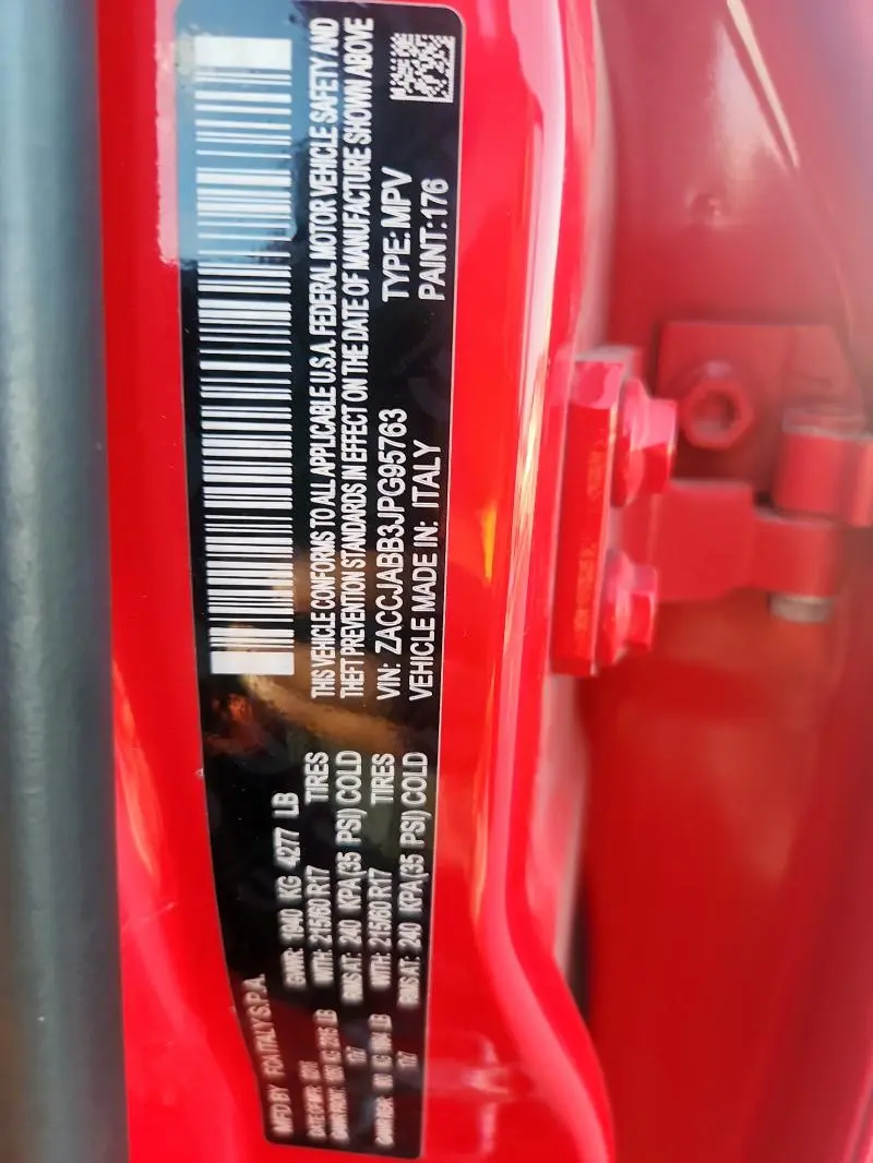 2018 JEEP RENEGADE LATITUDE  