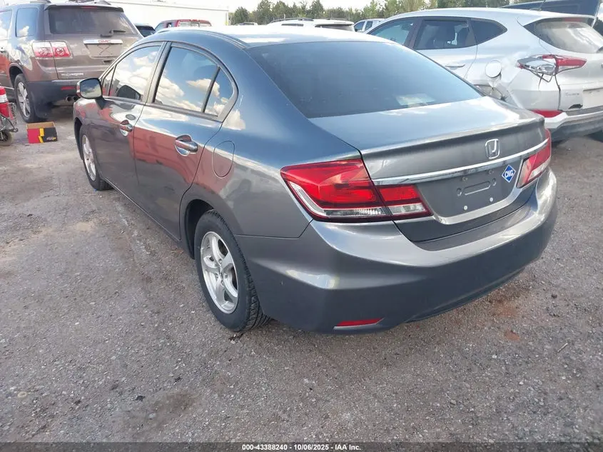 2013 HONDA CIVIC NATURAL GAS