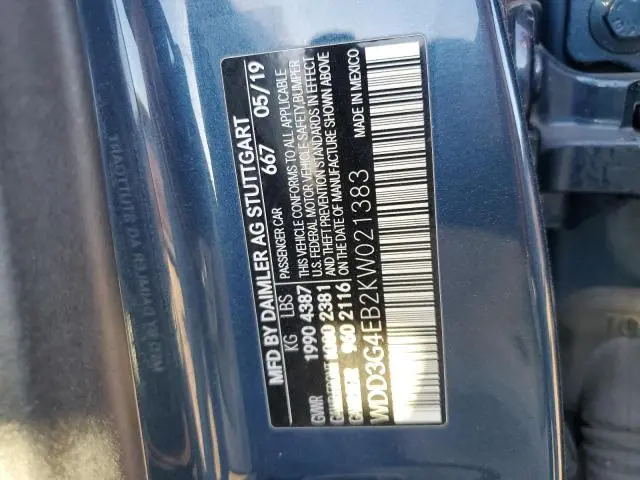 2019 MERCEDES-BENZ A 220  