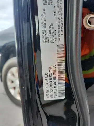 2020 RAM 2500 TRADESMAN  